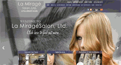 Desktop Screenshot of lamiragesalon.com